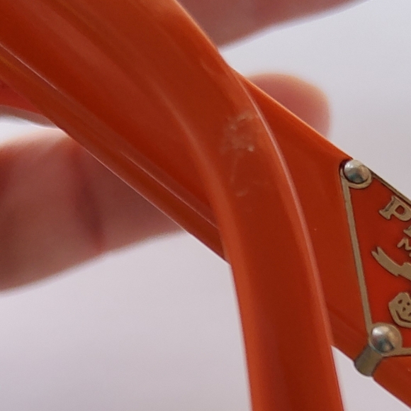 Prada eyeglasses, VPR 10NV, Deep Havana color, no lenses, READ - Picture 10 of 10